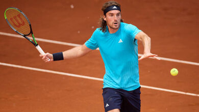Tsitsipas battles back to end losing Run in Madrid