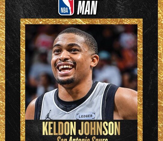 Keldon Johnson Wins Sixth Man of the Year