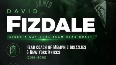 Nigeria appoints Former NBA Coach David Fizdale as new D’Tigers Head Coach