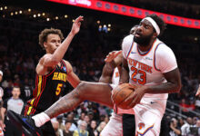 Robinson, Daniels fined after Knicks-Hawks Game 6 altercation