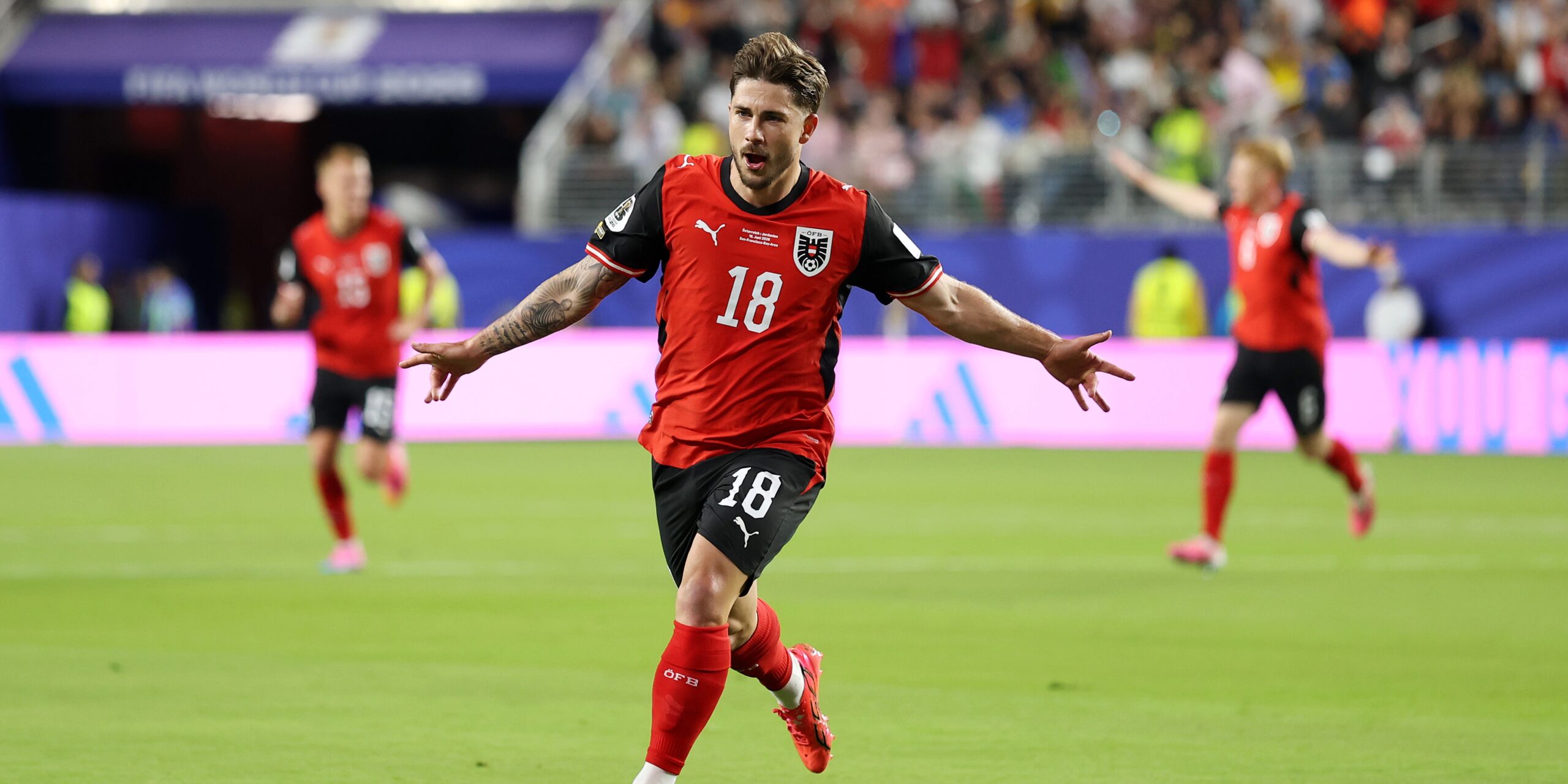 Austria End 36-Year Wait for World Cup Win with Victory Over Jordan Austria End 36-Year Wait for World Cup Win with Victory Over Jordan